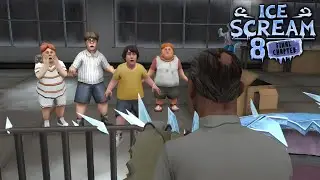 ICE SCREAM 8 TRUE ENDING🍦Full GAMEPLAY 🏭 This is THE END