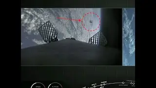 STARLINK MISSION -  Spacex 18/03/2020 What is it? Alien ship? or rubbish part?