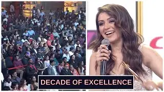 Hansika Fans Go Crazy With Her Lovely Speech Towards Them After Receiving Decade Of Excellence Award