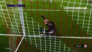 eFootball PES 2021 young messi dipping shoot