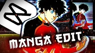 MANGA EDIT SHAKES TUTORIAL IN CAP CUT 💯 || ISAGI MANGA GLITCH SHAKE TUTORIAL ✨