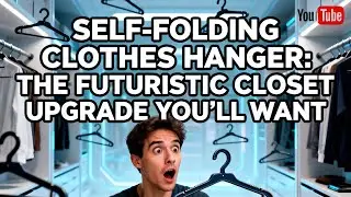 Self-Folding Clothes Hanger: The Futuristic Closet Upgrade You&rsquo;ll Want