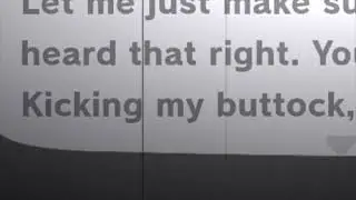 ACNH Beardo is a fan of kicking butts    ?!
