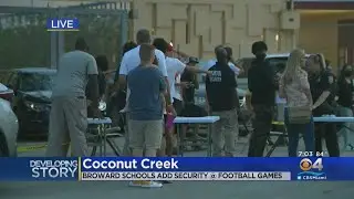 Security Beefed Up At High School Football Games In Broward