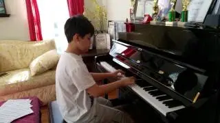 Evan practicing Turkish March v2