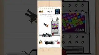 Brain Test 2 : Tricky Stories | LEVEL 12. Joe must get up there to save that woman