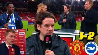Darren Fletcher FURIOUS with Lacy Red Card | Manchester United out of FA cup 