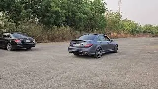 c550 m273 v8 engine swap on w204 fast like c63