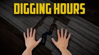 I HATE GETTING KICKED IN THE FACE!!! {Digging hours}