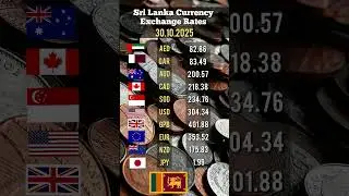 🇱🇰 Sri lanka currency exchange rate in 30.10.2025 #currency #srilanka #srilankacurrency #usd