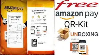 Free Amazon Pay QR-Kit Unboxing / How to Order Amazon Pay qr kit at ₹0 + Free Shipping