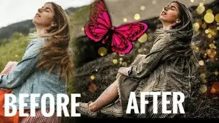 snapseed Butterfly Glowing Effect | Snapseed Photo Editing Trick | How To Edit Photo in Snapseed