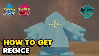Как получить Региса в Pokemon Sword & Shield (DLC Crown Of Tundra)