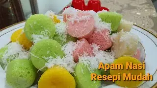 #Resepi Apam Nasi Sukatan Cawan / Resepi Pasti Jadi / Apam Nasi Super Gebu