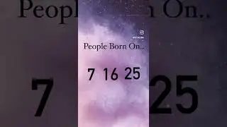 Beautiful Traits of People Born on 7/16/25 of any month #numerology #shortsvideo #youtubeshorts