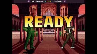 The King of Fighters '98 - The Slugfest - LND - Helinho vs FA | ALEX