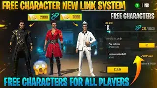Free Character New Link System In Free Fire | New Link System Event