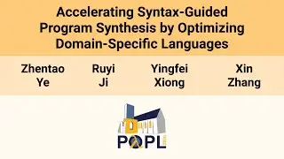 [POPL'26] Accelerating Syntax-Guided Program Synthesis by Optimizing Domain-Specific Languages