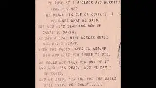 Baker Symes 1974 *Coal Mine Worker*