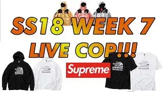 Supreme x The North Face SS18 Неделя 7 ЖИВОЙ ПОЛИТ!!! (РУЧНАЯ!)