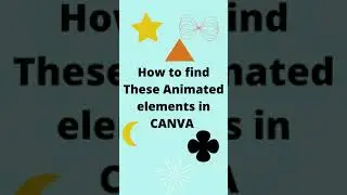 FREE Canva Hidden elements - Basic Shape Loop #shorts
