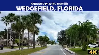 🚗 Scenic Drive Through Wedgefield, Florida 🌳✨ | Hidden Gem in 4K 🚙🌞