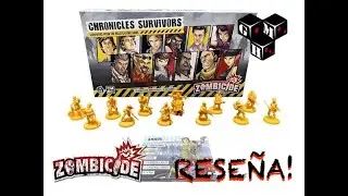 De Reseña! ZOMBICIDE CHRONICLES   Caja de héroes