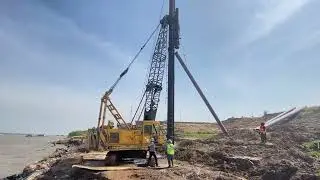 Pile Cap Installation & Driving Process | Civil Engineering