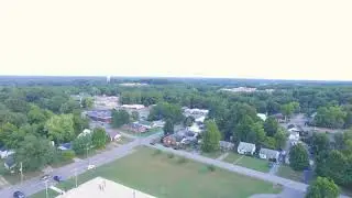 Great drone view of Paris TN