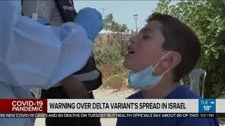 Warning over Delta variant spread in Israel