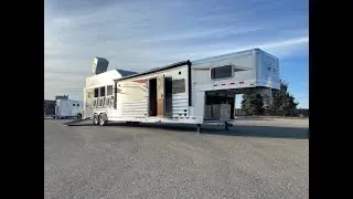 4 Star 4 Horse Gooseneck Living Quarters