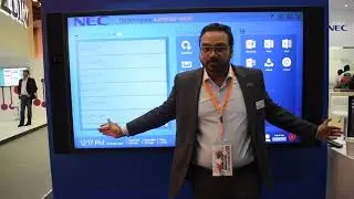 NEC InfinityBoard Demo Gitex 2018
