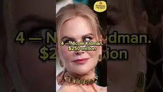 The Richest Actress in Hollywood 2025 💰 | Shocking Net Worths #shorts
