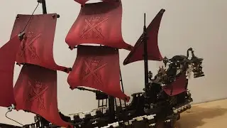 lego 4195 the queen annes revenge speed build (Full of random)