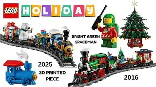 LEGO Seasonal | 2025 Sets Revealed Part 2 - Holiday Express Train and Family Christmas Tree