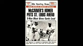 1968 World Series Gm3 Cardinals at Tigers (radio)