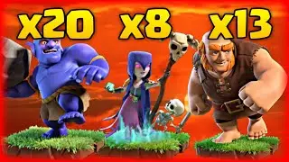 Th11 GiBoWi (Giant + Bowler + Witch) War Attack Strategy | Clash of Clans