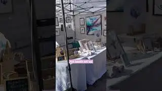 Urban holiday market in downtown Denver. #painting #alcoholinkpainting #art
