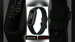 Fitbit Inspire 3 Health &-Fitness-Tracker with Stress Management, Workout Intensity, Sleep Trac