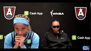 Jordin Canada/Allisha Gray postgame | Atlanta Dream lose 87-72 to Las Vegas Aces | July 23
