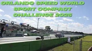 Orlando Speed World Sport Compact Challenge 2025 (CRAZY BURNOUTS!!!!!!)
