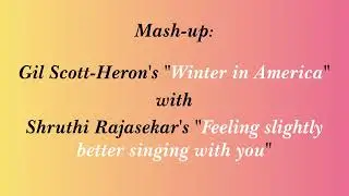 MASH-UP: Gil Scott-Heron's 