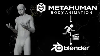 Blender MetaHuman - Body Animation with RBFs and Viewport Optimizations