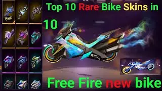 Top 4 Rare Bike Skins in🔥😎 FreeFire New Bike