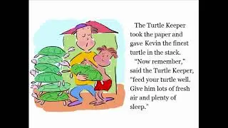 Kevin And His Magic Turtle - Children's Picture Book Read Aloud by Sally Huss-Author and Illustrator