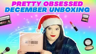 Unboxing Pretty Obsessed December Beauty Subscription Box Review | Rock Chick Beauty