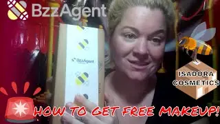 HOW TO GET FREE MAKEUP! BZZAGENT + ISADORA COSMETICS UNBOXING