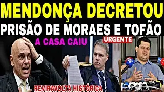 Urgente! PF PRENDE NO FINAL DO DIA! MORAES PRESO NO STF SENADO BATE O MARTELO NO SENADO FEDERAL LULA