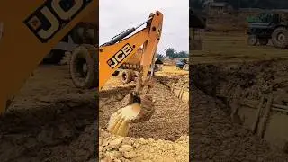 JCB and tractor working short video 💥#jcb #tractor #shorts #youtubeshorts #ytshorts
