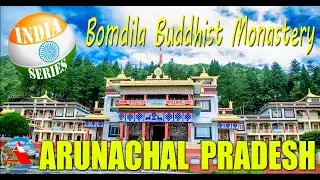 India Series: Bomdila Monastery in 4K,  Tranquility in Arunachal Pradesh's Himalayan Beauty